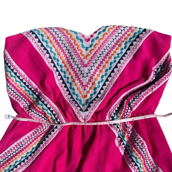 My Michelle Pink Strapless Women Dress Size Small - Picture 7 of 11